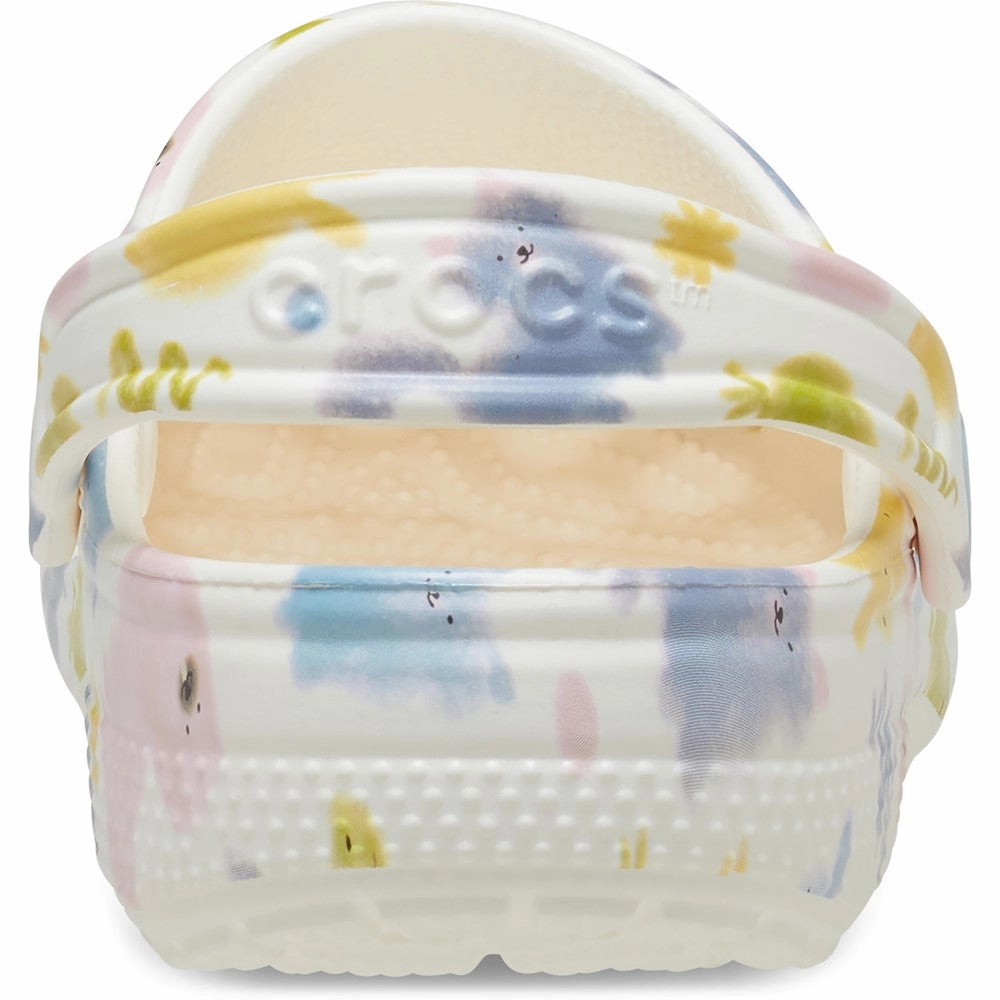 Crocs Toddler Classic Clog Graphic Girls Sneakers Girls Running Shoes
