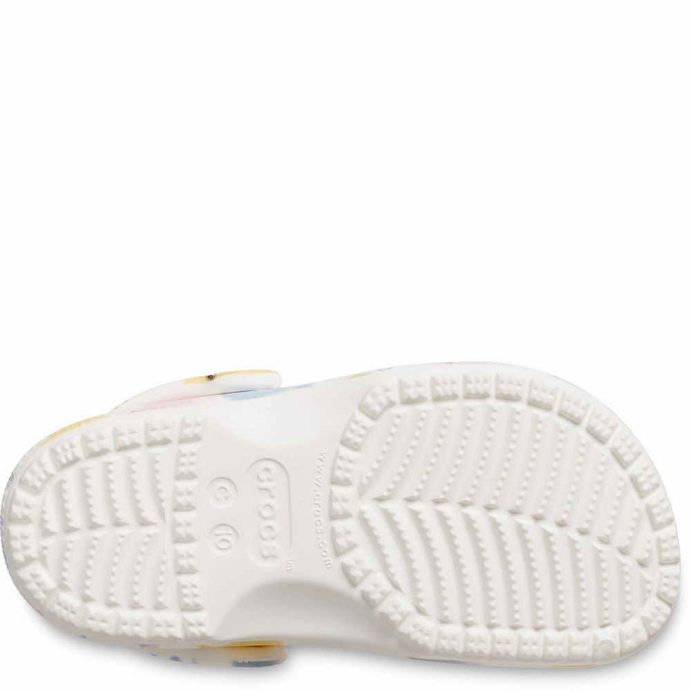 Crocs Toddler Classic Clog Graphic Girls Sneakers Girls Running Shoes