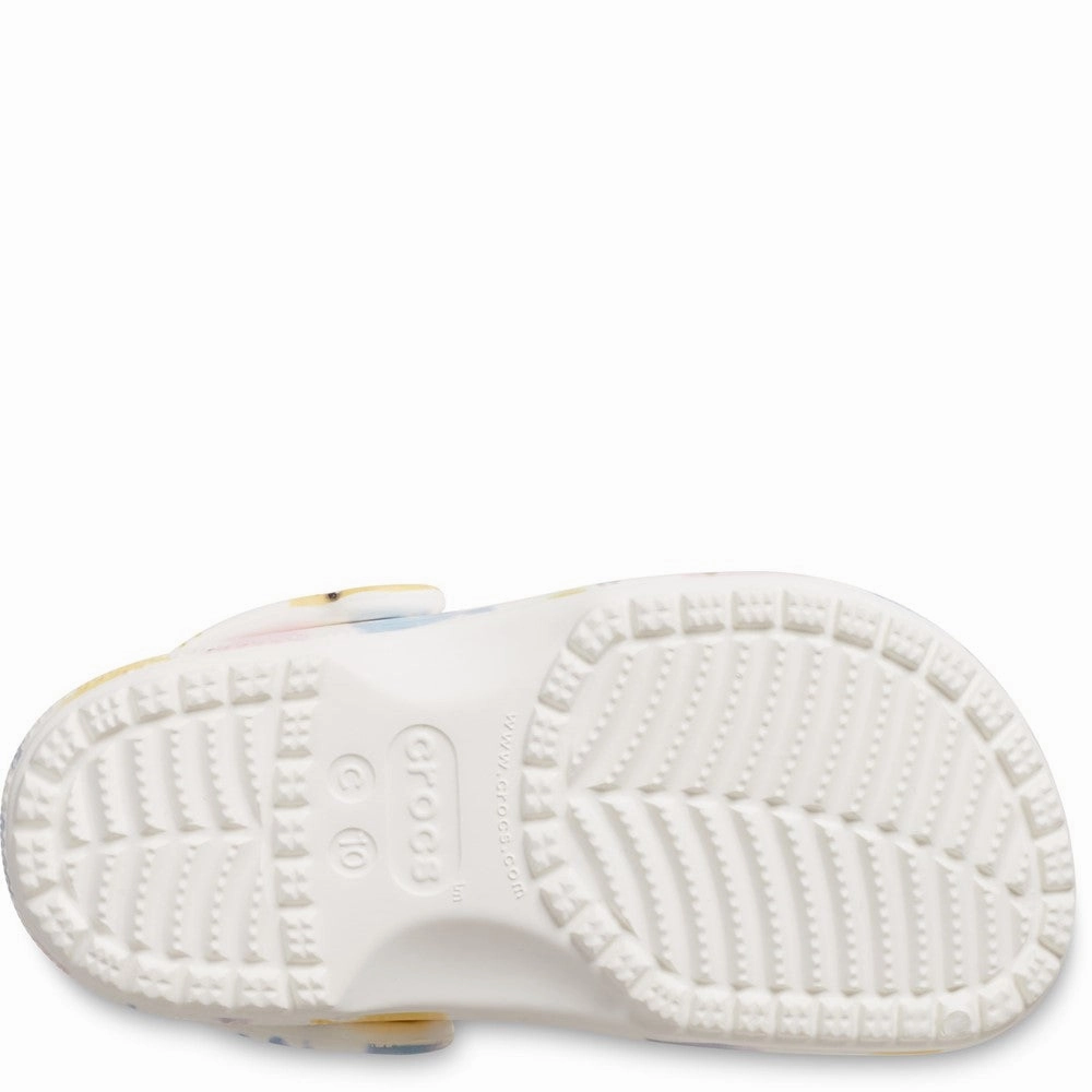 Crocs Toddler Classic Clog Graphic Girls Sneakers Girls Running Shoes
