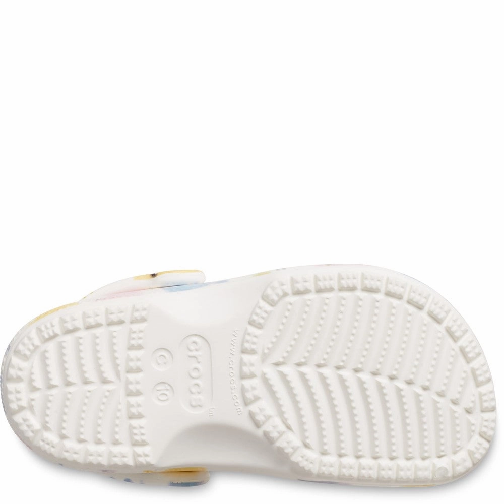 Crocs Toddler Classic Clog Graphic Girls Sneakers Girls Running Shoes