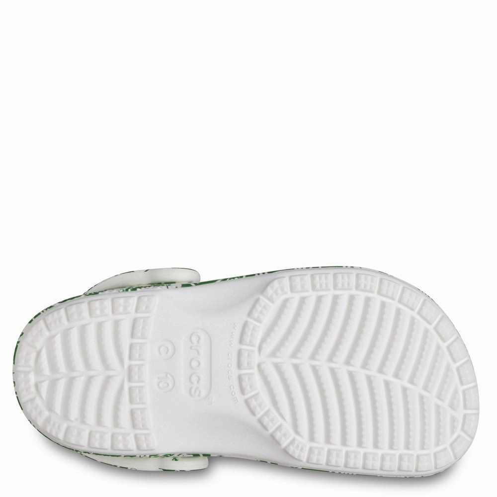 Crocs Toddler Classic Clog Graphics Girls Sneakers Girls Running Shoes
