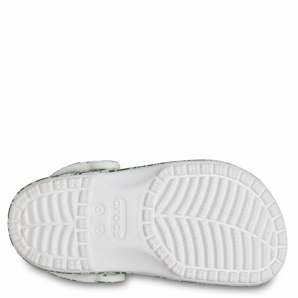 Crocs Toddler Classic Clog Graphics Girls Sneakers Girls Running Shoes