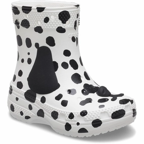 Crocs Toddler Classic Dalmatian Boot Kids Tennis Shoes,Toddler Athletic Shoes,Youth Casual Shoes