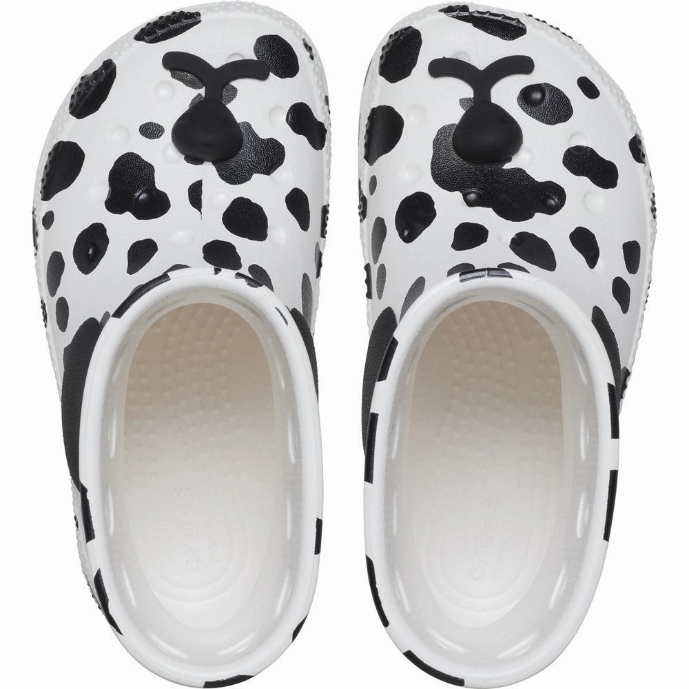 Crocs Toddler Classic Dalmatian Boot Girls Sneakers Girls Running Shoes