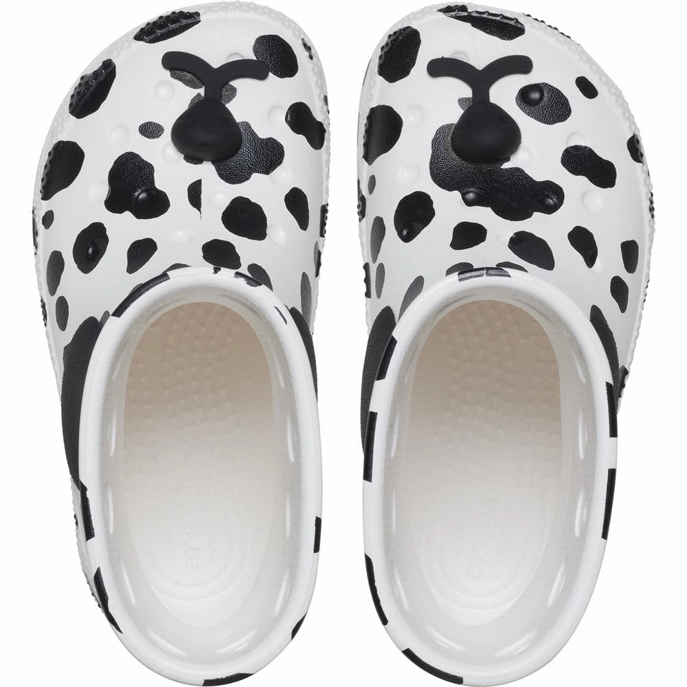 Crocs Toddler Classic Dalmatian Boot Girls Sneakers Girls Running Shoes