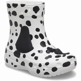 Crocs Toddler Classic Dalmatian Boot Kids Tennis Shoes,Toddler Athletic Shoes,Youth Casual Shoes