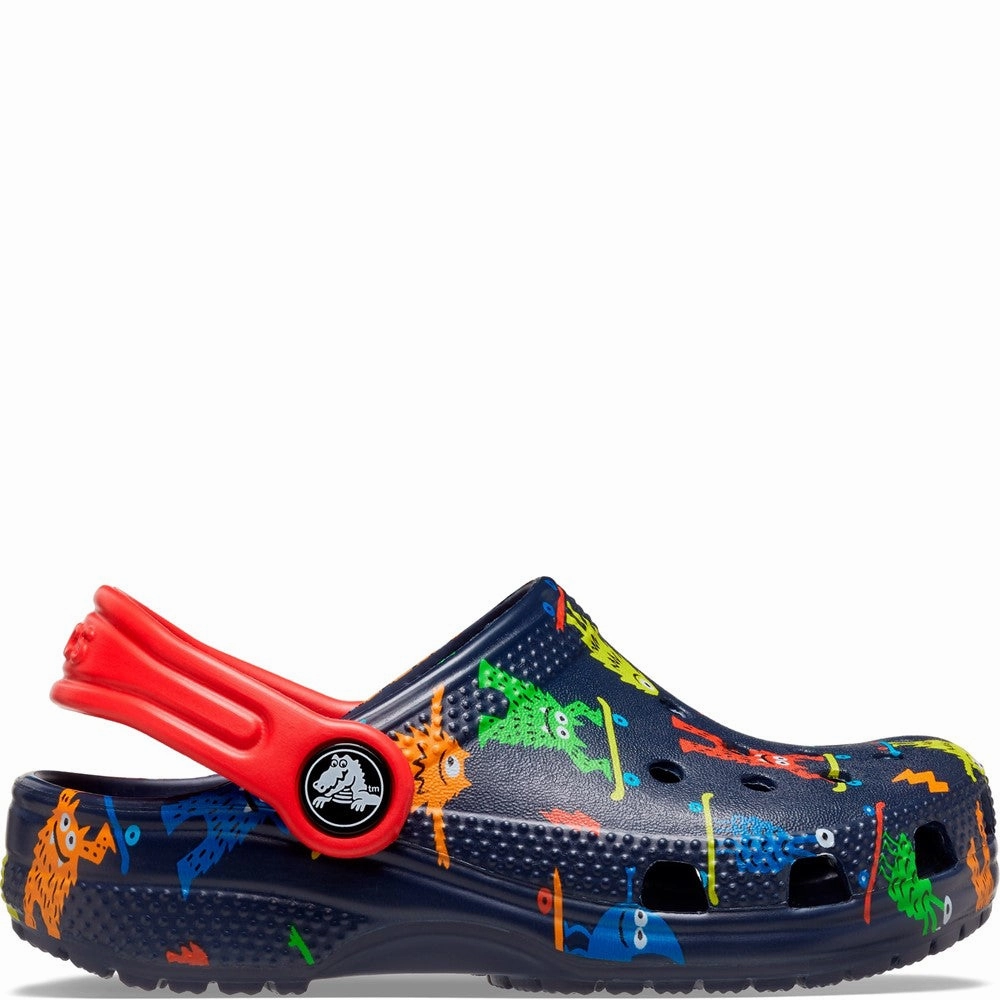 Crocs Toddler Classic Easy Icon Clog Girls Sneakers Girls Running Shoes