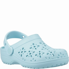 Crocs Toddler Classic Floral Cut Out Clog Kids Tennis Shoes,Toddler Athletic Shoes,Youth Casual Shoes