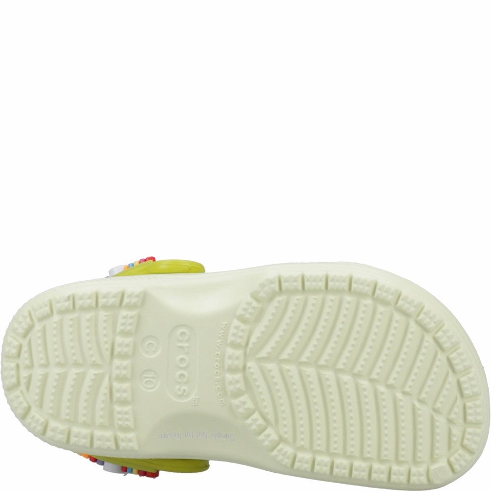 Crocs Toddler Classic Fun Lab Friendship Bracelet Clog Girls Sneakers Girls Running Shoes