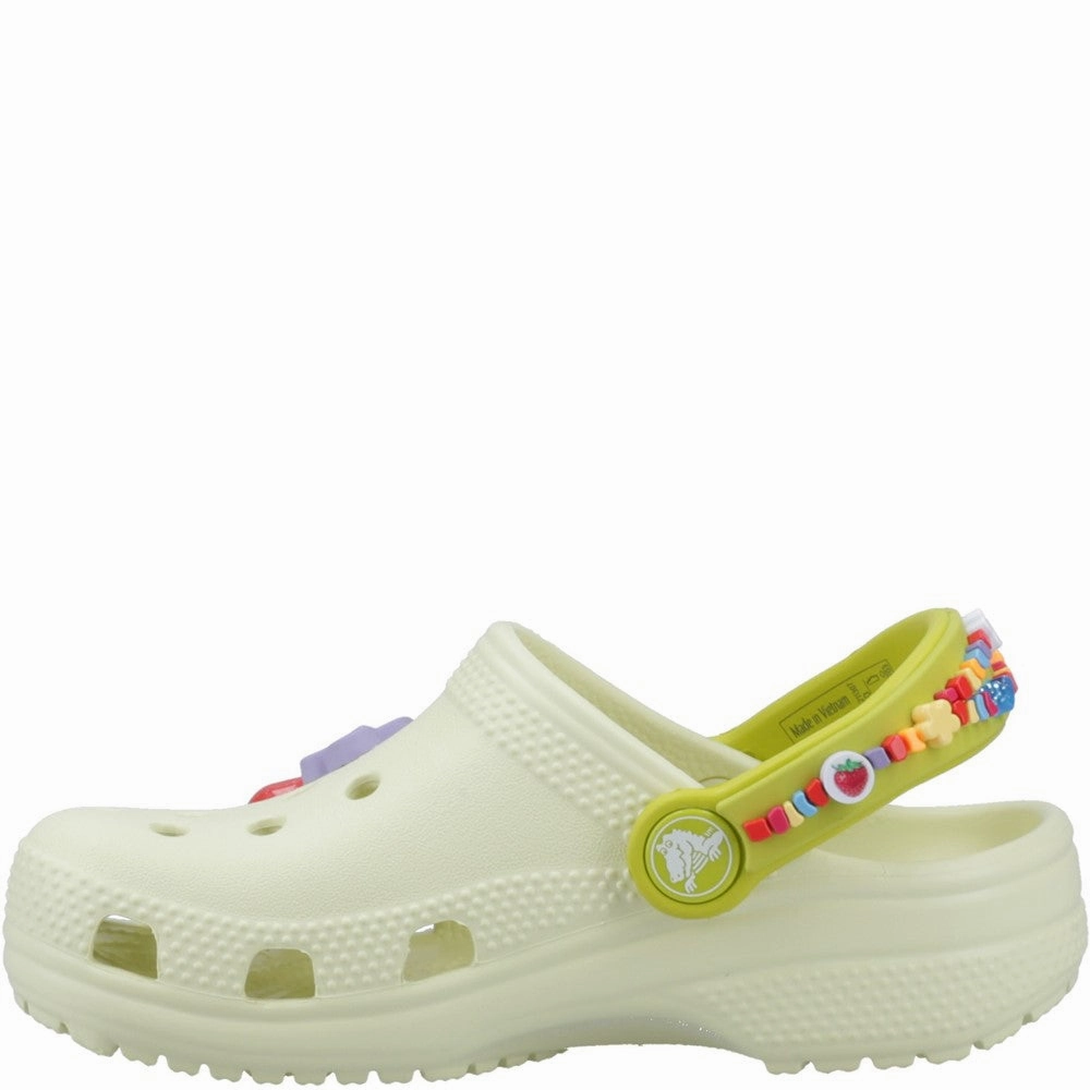 Crocs Toddler Classic Fun Lab Friendship Bracelet Clog Girls Sneakers Girls Running Shoes