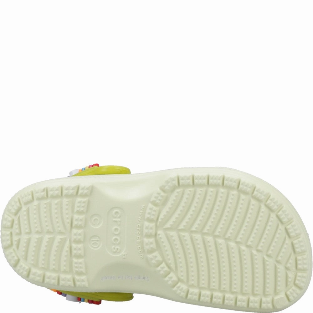 Crocs Toddler Classic Fun Lab Friendship Bracelet Clog Girls Sneakers Girls Running Shoes