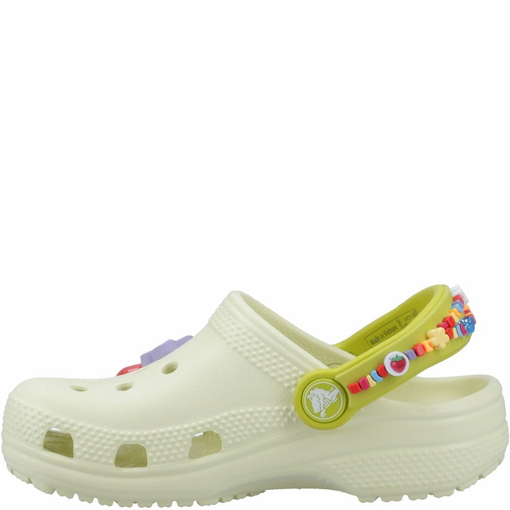 Crocs Toddler Classic Fun Lab Friendship Bracelet Clog Girls Sneakers Girls Running Shoes