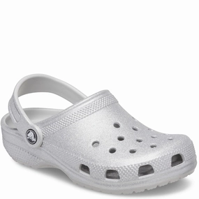 Crocs Toddler Classic Glitter Clog Kids Athletic Shoes,Toddler Sports Shoes,Youth Casual Shoes