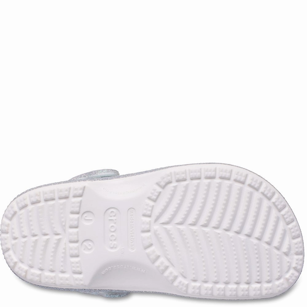 Crocs Toddler Classic Glitter Clog Girls Sneakers Girls Running Shoes