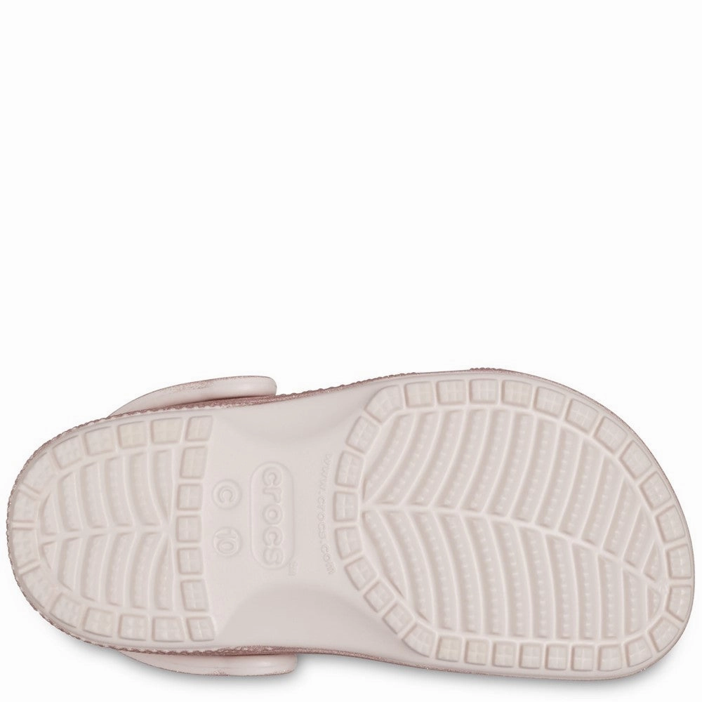 Crocs Toddler Classic Glitter Clog Girls Sneakers Girls Running Shoes