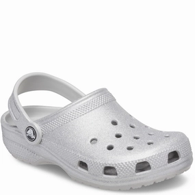 Crocs Toddler Classic Glitter Clog Kids Tennis Shoes,Toddler Athletic Shoes,Youth Casual Shoes