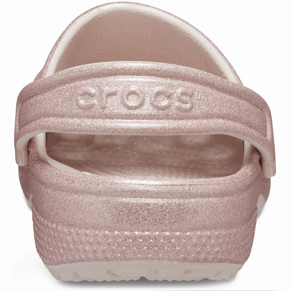 Crocs Toddler Classic Glitter Clog Girls Sneakers Girls Running Shoes