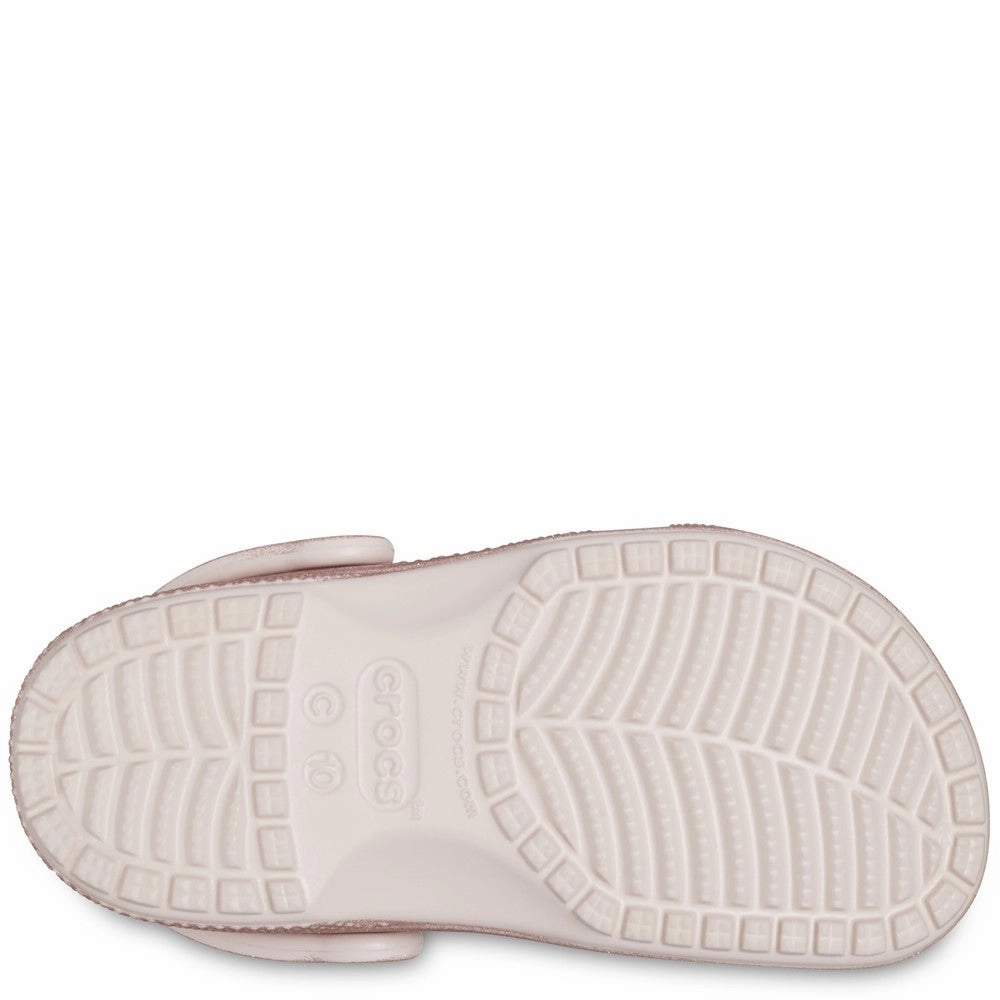 Crocs Toddler Classic Glitter Clog Girls Sneakers Girls Running Shoes