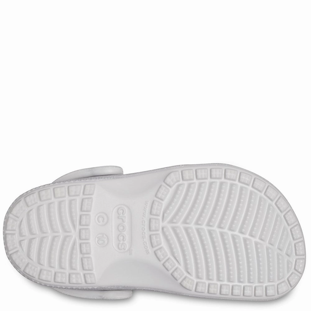 Crocs Toddler Classic Glitter Clog Girls Sneakers Girls Running Shoes