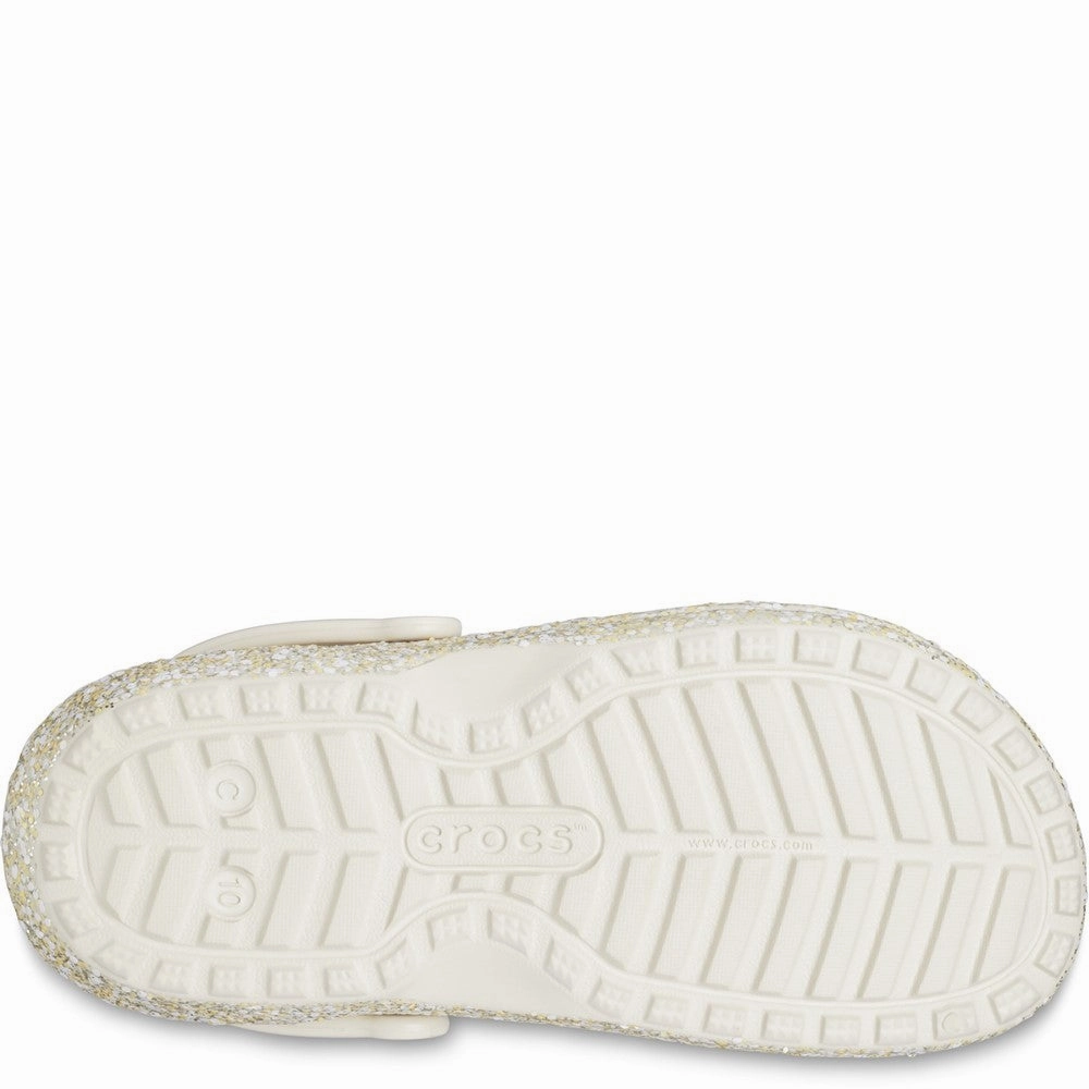 Crocs Toddler Classic Glitter Lined Clog Boys SneakersBoys Running Shoes