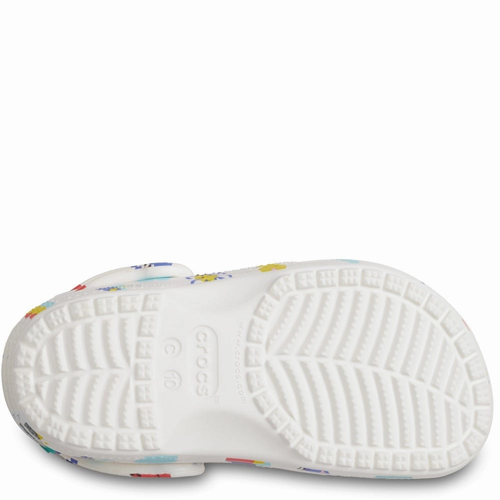 Crocs Toddler Classic Graphic Clog Girls Sneakers Girls Running Shoes