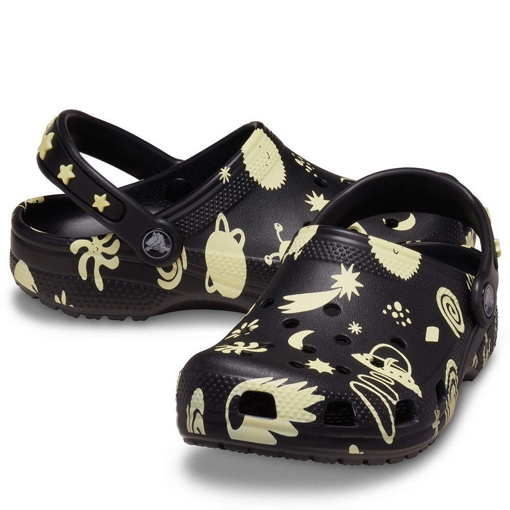 Crocs Toddler Classic Graphic Clog Girls Sneakers Girls Running Shoes