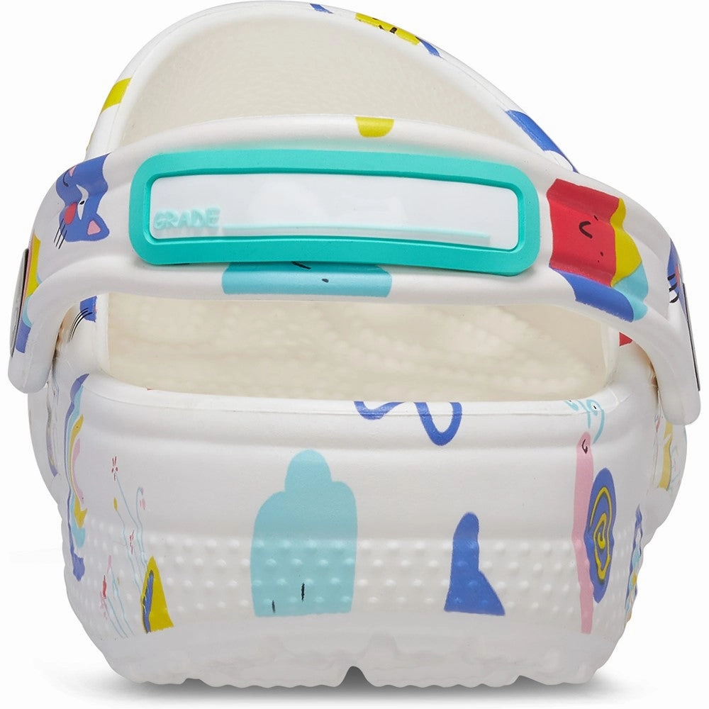 Crocs Toddler Classic Graphic Clog Girls Sneakers Girls Running Shoes