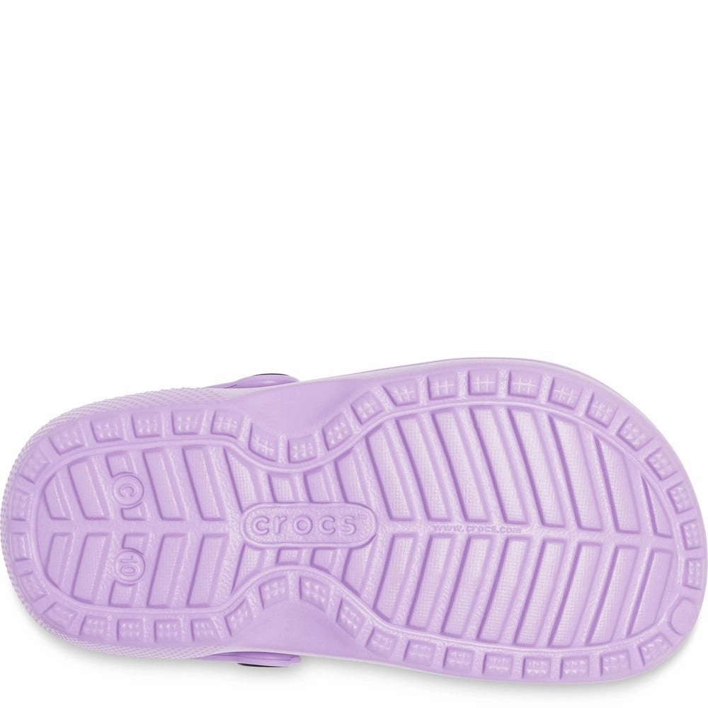 Crocs Toddler Classic Lined Clog Girls Sneakers Girls Running Shoes