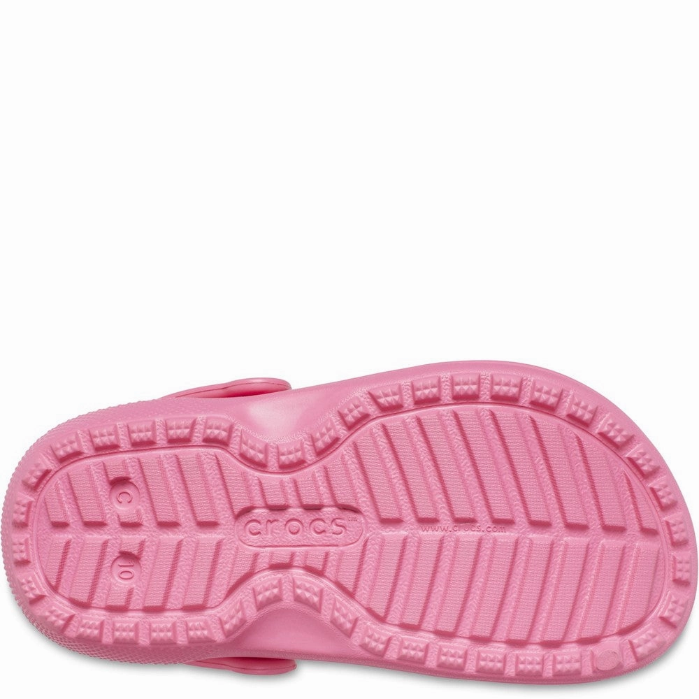 Crocs Toddler Classic Lined Clog Girls Sneakers Girls Running Shoes