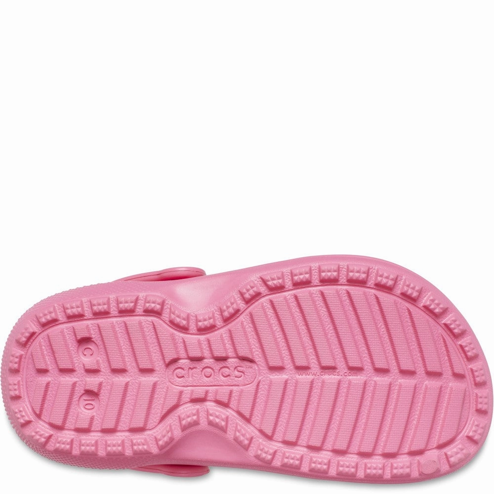 Crocs Toddler Classic Lined Clog Girls Sneakers Girls Running Shoes