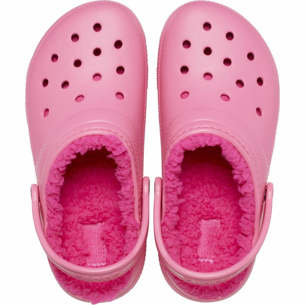 Crocs Toddler Classic Lined Clog Girls Sneakers Girls Running Shoes