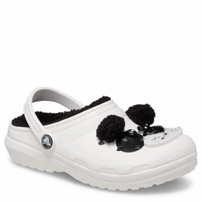 Crocs Toddler Classic Lined Fun Lab Slipper Kids Tennis Shoes,Toddler Athletic Shoes,Youth Casual Shoes