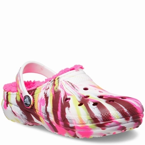 Crocs Toddler Classic Lined Marbled Clog Kids Tennis Shoes,Toddler Athletic Shoes,Youth Casual Shoes