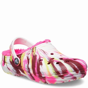 Crocs Toddler Classic Lined Marbled Clog Kids Tennis Shoes,Toddler Athletic Shoes,Youth Casual Shoes