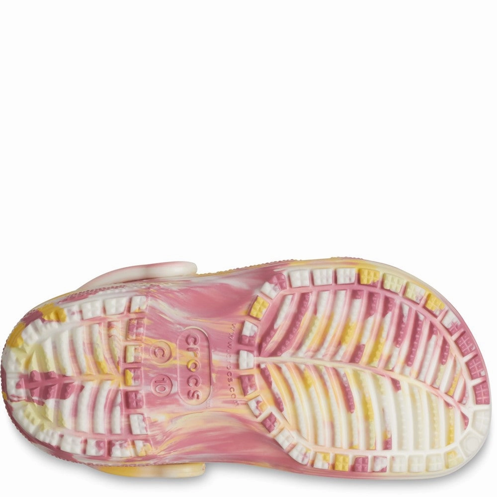 Crocs Toddler Classic Marbled Clog Girls Sneakers Girls Running Shoes