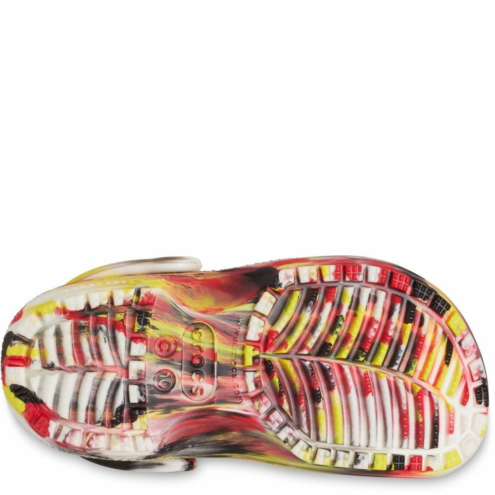Crocs Toddler Classic Marbled Clog Girls Sneakers Girls Running Shoes