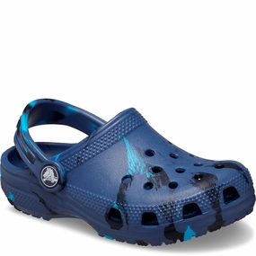 Crocs Toddler Classic Marbled Clog Kids Tennis Shoes,Toddler Athletic Shoes,Youth Casual Shoes