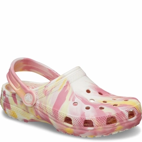 Crocs Toddler Classic Marbled Clog Kids Tennis Shoes,Toddler Athletic Shoes,Youth Casual Shoes