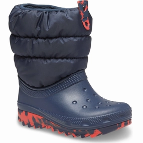 Crocs Toddler Classic Neo Puff Boot Kids Tennis Shoes,Toddler Athletic Shoes,Youth Casual Shoes
