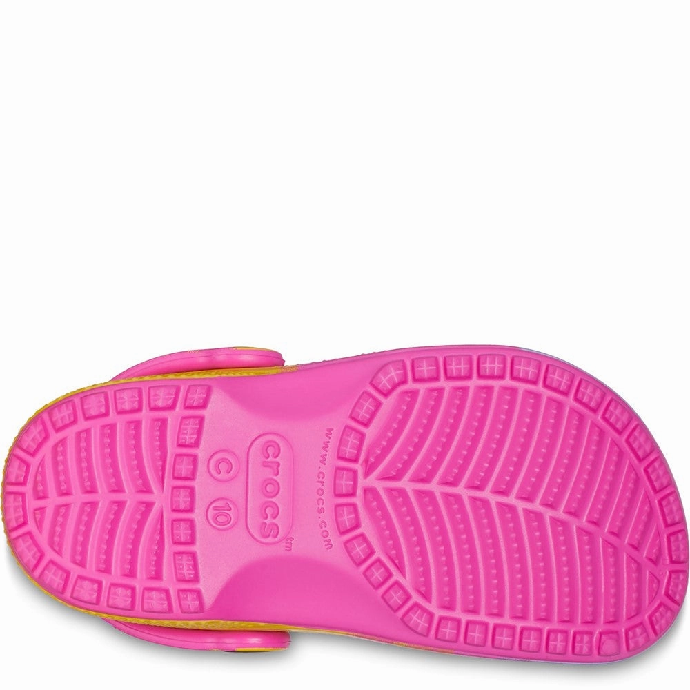 Crocs Toddler Classic Ombre Clog Girls Sneakers Girls Running Shoes