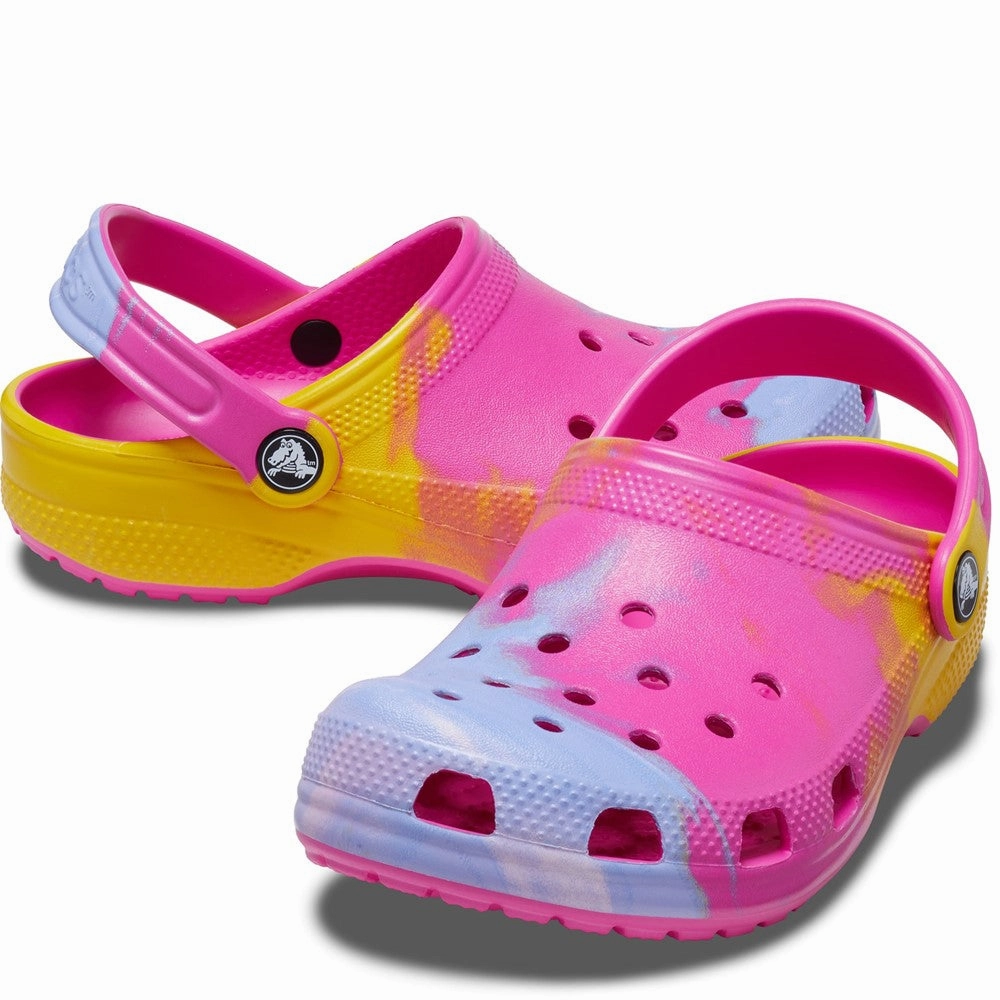 Crocs Toddler Classic Ombre Clog Girls Sneakers Girls Running Shoes