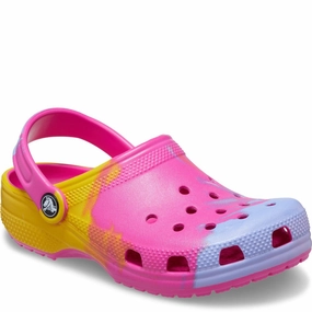Crocs Toddler Classic Ombre Clog Kids Tennis Shoes,Toddler Athletic Shoes,Youth Casual Shoes