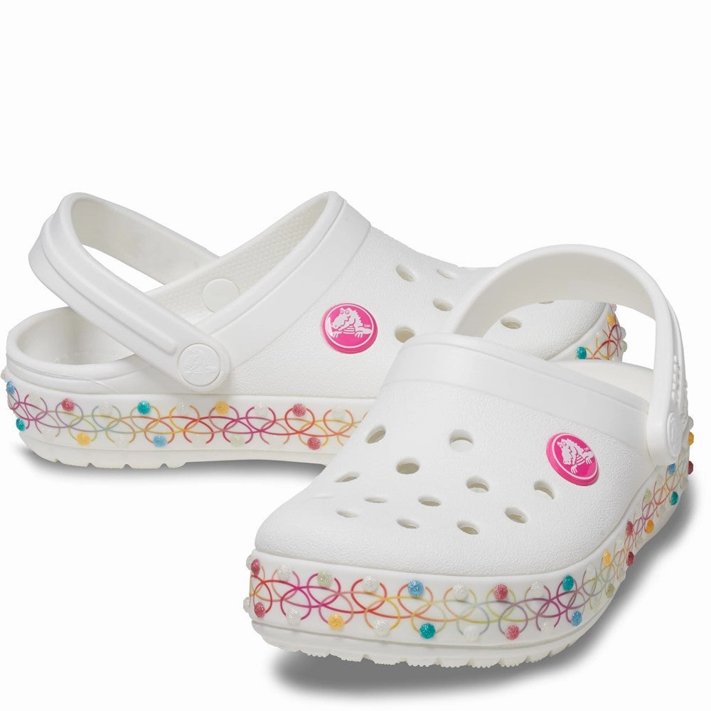 Crocs Toddler Crocband Stretch Clog Girls Sneakers Girls Running Shoes