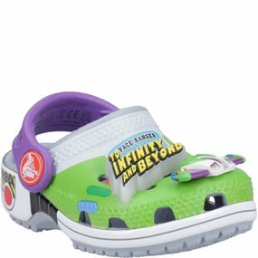 Crocs Toddler Toy Story Buzz Classic Clog Kids Tennis Shoes,Toddler Athletic Shoes,Youth Casual Shoes