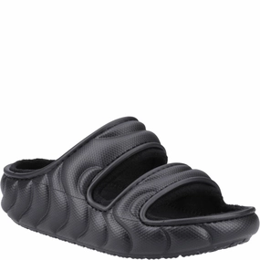 Crocs Unisex Classic Cozzzy Overpuff Sandal Lightweight Running Shoes,Slip On Athletic Shoes,Breathable Workout Shoes