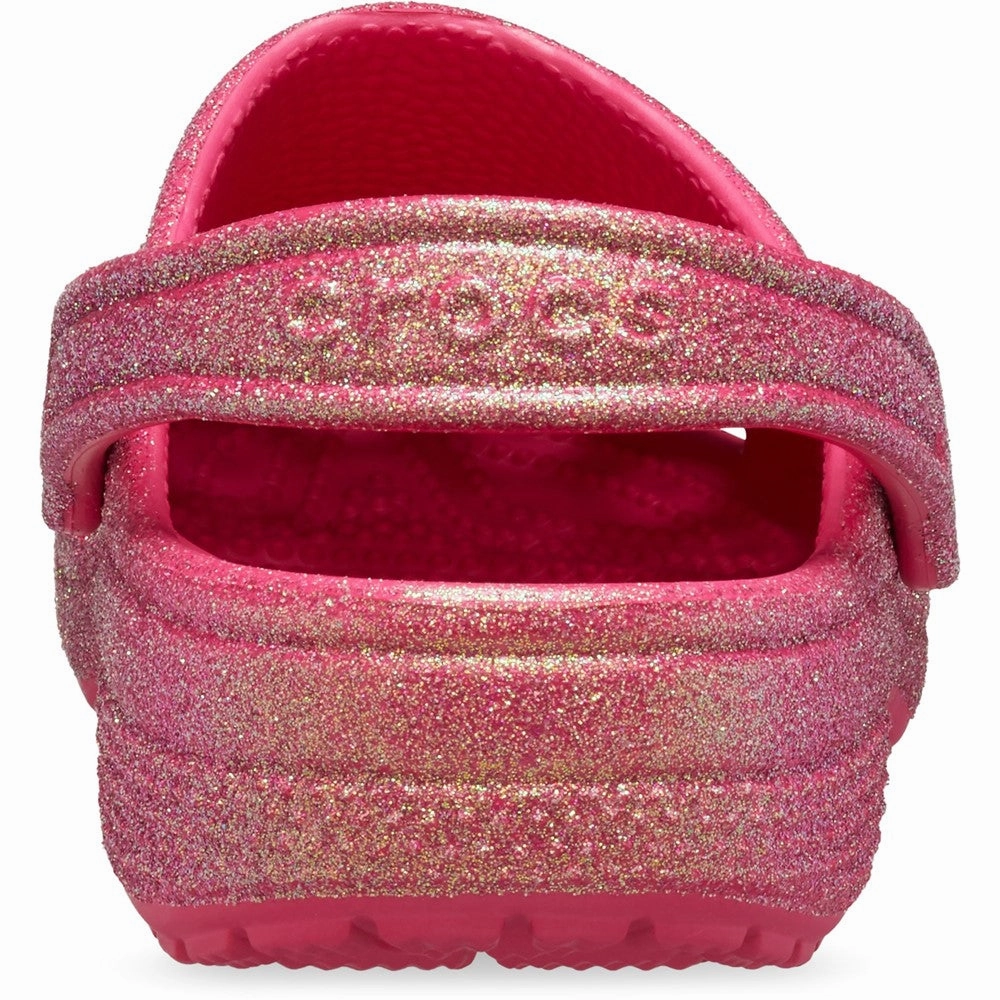 Crocs Unisex Classic Glitter Clog Women's Sneakers Casual Walking Shoes