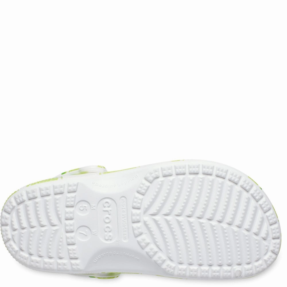 Crocs Unisex Classic Graphic Clog Women's Sneakers Casual Walking Shoes
