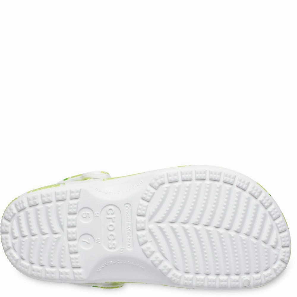 Crocs Unisex Classic Graphic Clog Women's Sneakers Casual Walking Shoes