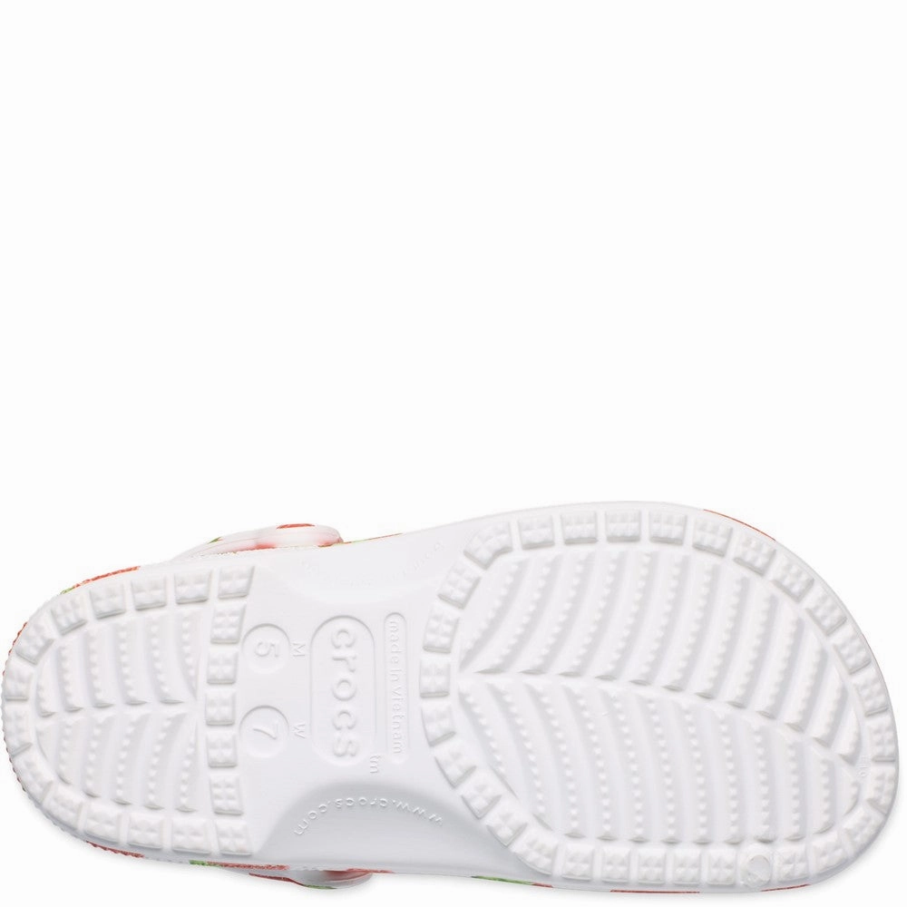 Crocs Unisex Classic Graphic Clog Women's Sneakers Casual Walking Shoes