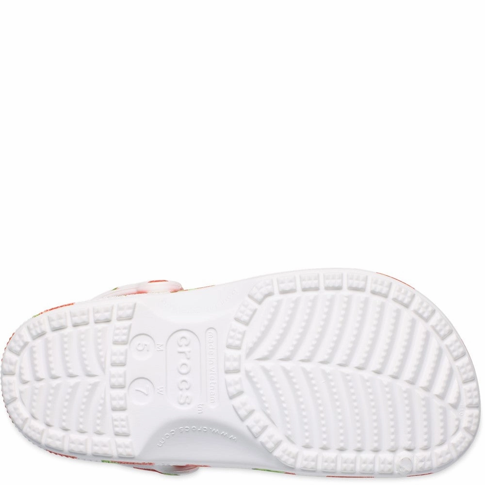 Crocs Unisex Classic Graphic Clog Women's Sneakers Casual Walking Shoes